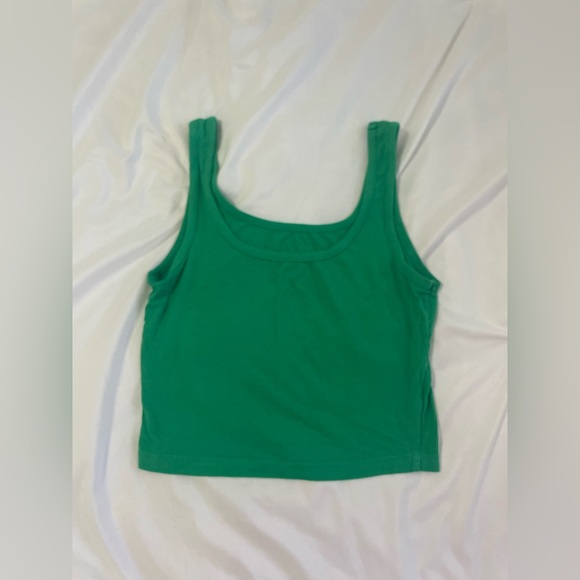 Green Crop Tank S/XS - Picture 2 of 2